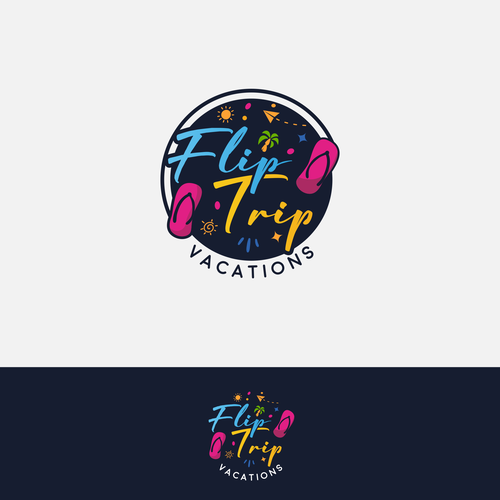 Need a special logo for travel company with a mix of fun and luxury! Design by hisarji