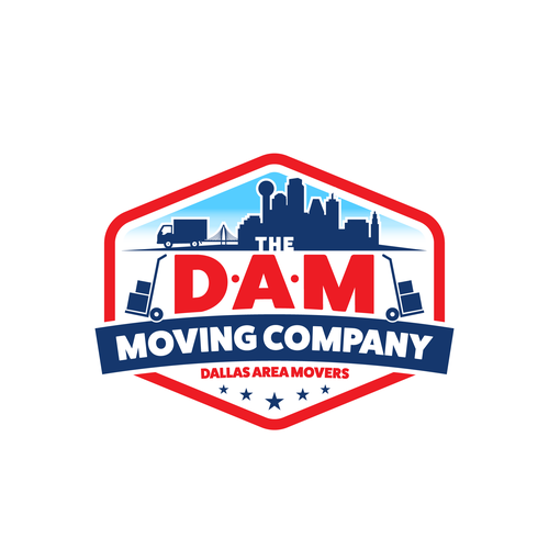 jagokandankさんのDesign a fun, high-quality logo for The DAM Moving Companyデザイン