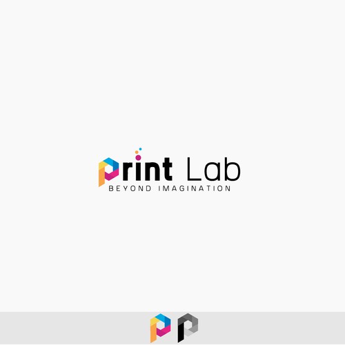 Request logo For Print Lab for business   visually inspiring graphic design and printing Design by Mac Halder ™