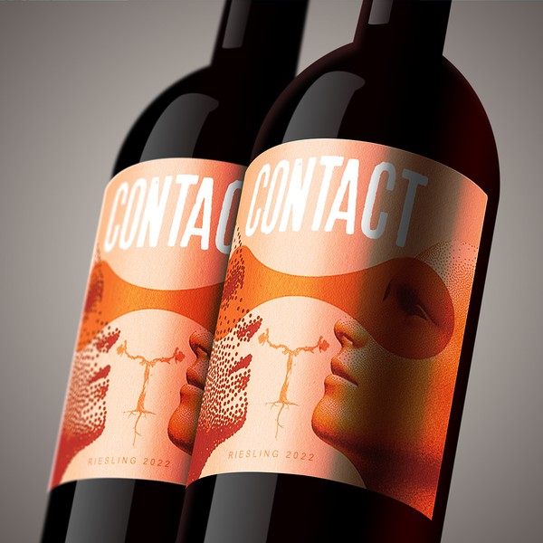 Contact - wine label