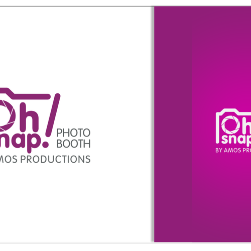 Help Oh Snap! Photo Booths with a new logo Design by Winuer