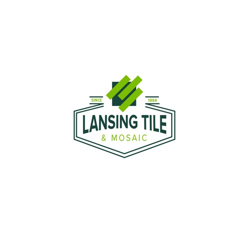 Lansing Tile & Mosaic Logo Update/Refresh for 40th Anniversary Year Design by qwerty4