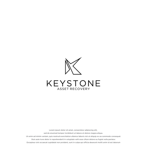 Keystone asset Recovery this is a high level auto repossession company Design by kentring Manik