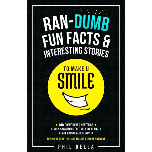 Ran-Dumb Fun Facts Book Cover Design by Syarif HC