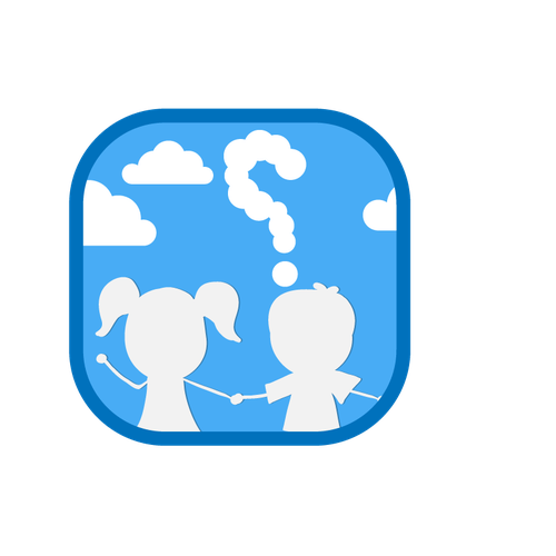 Create an visually stunning app icon to attract young kids (to a wholesome app!) Design by MAM2