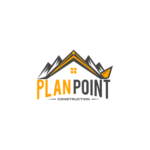 PlanPoint Construction Logo Needs A Remodel Design by iamJ