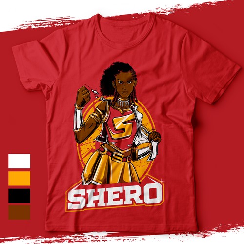 Black Woman Super Hero
