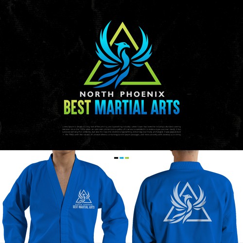 North Phoenix Best Martial Arts school logo Design réalisé par jimzz