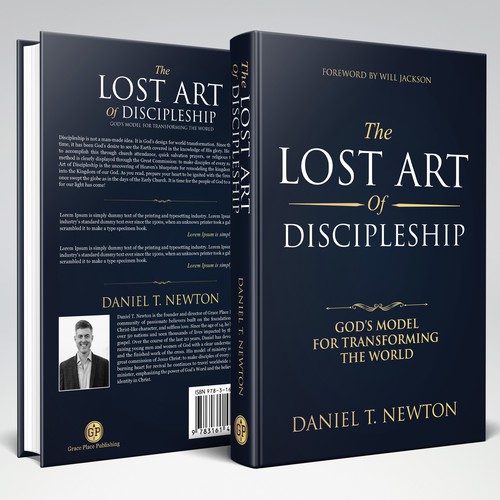 Life-Changing Book for Leaders & Young Adults: "The Lost Art of Discipleship" Design by @Ikrima_ArtStudio