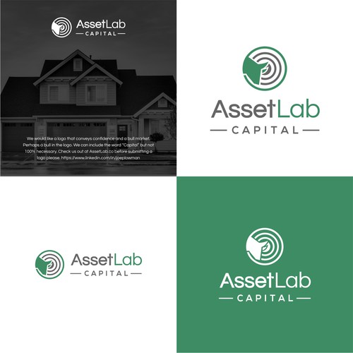 Real Estate and Financial Services Firm Logo and Brand Guide Design by X-DNA