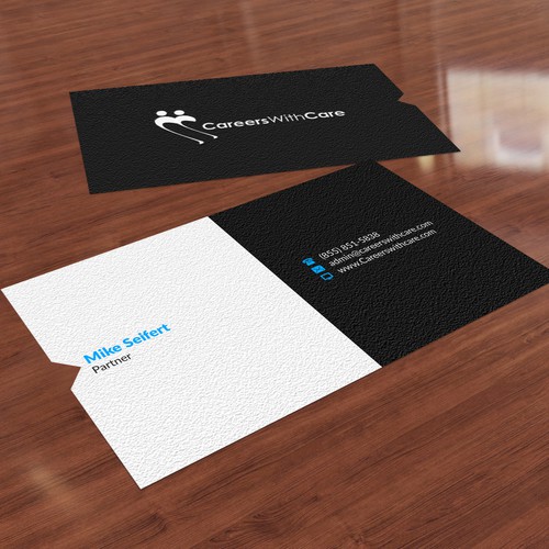 Design Hire Me business cards di Nuhan Enterprise IT