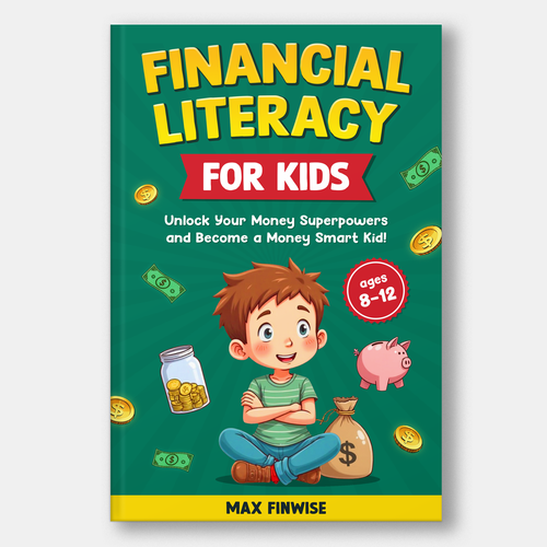 Financial Literacy Book for Kids, Ages 8 to 12 Design by Elevence