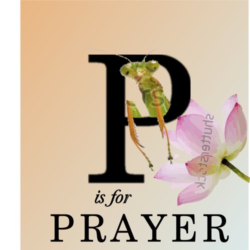 New Book Cover for P is for Prayer Design by MartiniTime