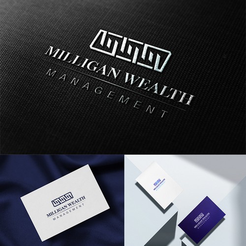 Simple elegant logo to attract clients for wealth manager Design by Wajahat_designs