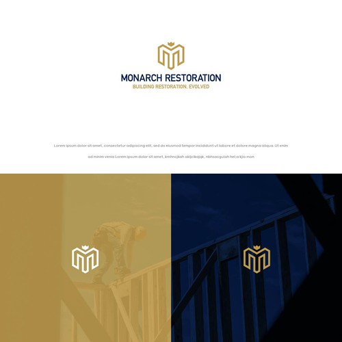 Design a modern clean logo package for a restoration company Design by Danny A