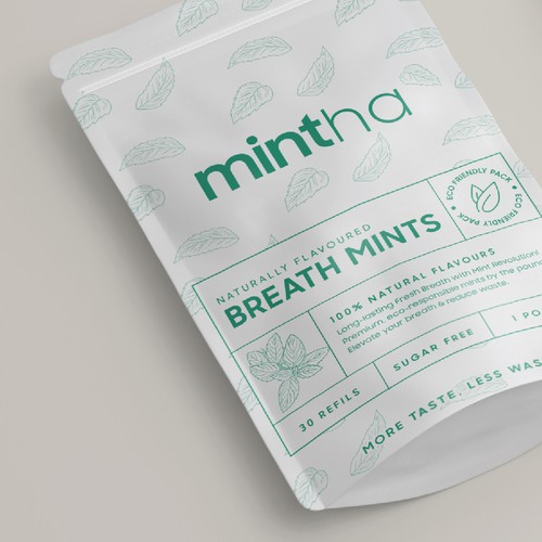 Upscale fresh breath mints pouch Design by vinny soni