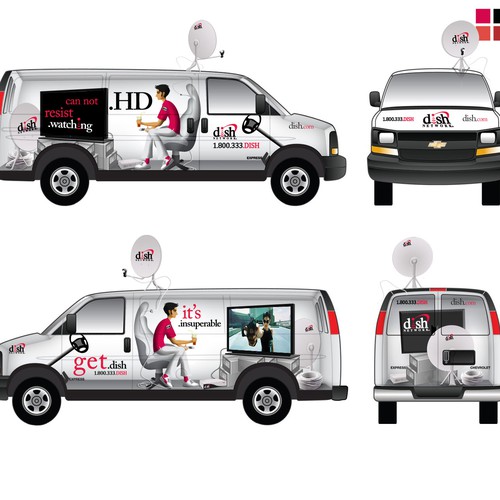 V&S 002 ~ REDESIGN THE DISH NETWORK INSTALLATION FLEET Design by iSergio
