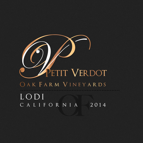 Design a new wine label for our new California red wine... Design by art_veritas