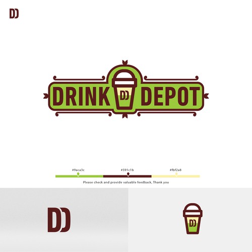 Diseño de Needed: An awesome logo for a chain of Drive Thru Drink Shops de Sumith_Kurumali