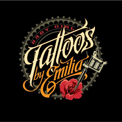 Logo for tattoo artist Design réalisé par gcsgcs