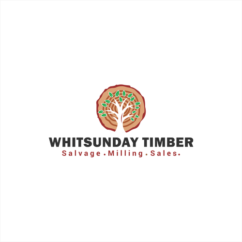 Captivating logo for environmentally friendly timber mill and timber sales Design by R i z k y  Jaya❤