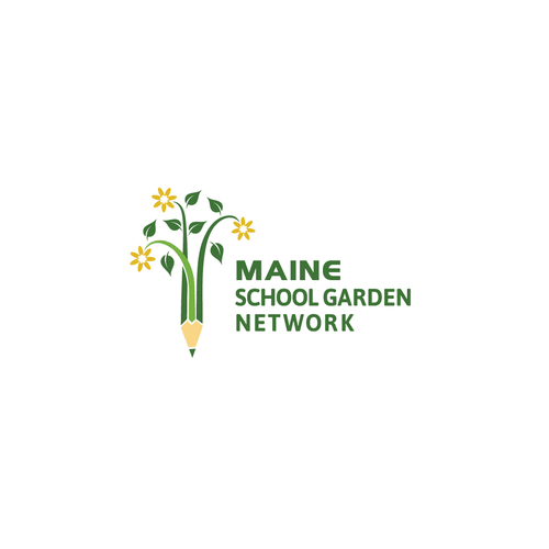 99nonprofits: Kids and Veggies! Logo needed for the Maine School Garden Network Design by Saritha Malhar