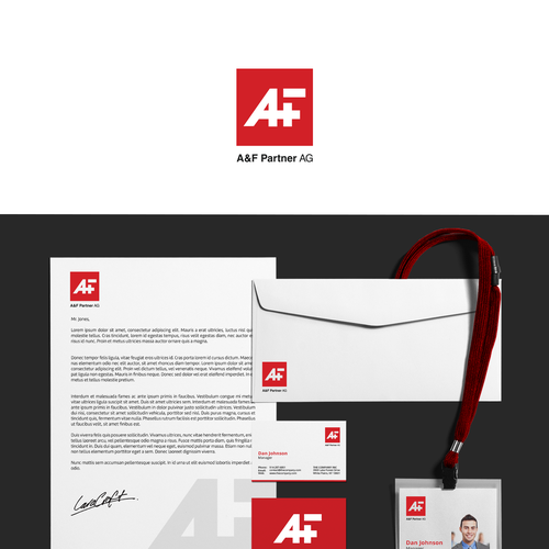 A&f partner logo, Logo & brand identity pack contest