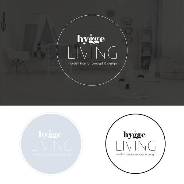 Skandinavisch kühl-gemütliches Logo für Interior