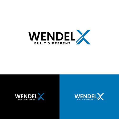 Luxury Logo Design for Wendel X — A Premium Construction Brand Built Different Design by CliffKer