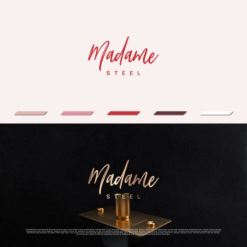 "LOGO MADAME STEEL" winning Logo design