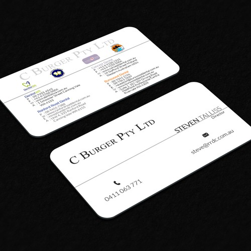 create professional cards for our dental business-ontwerp door RERUMSOL