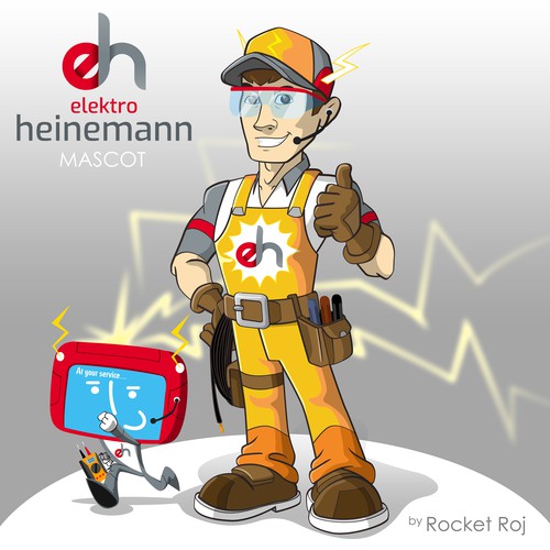 Character or mascot contest entry by Rocket Roj