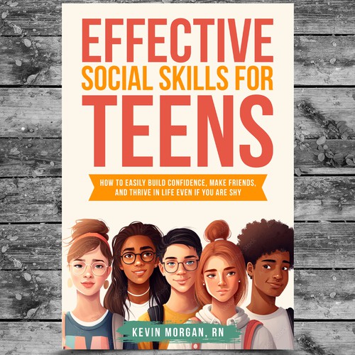 beach scene for a book cover appealing to teens Design by Platinumedia