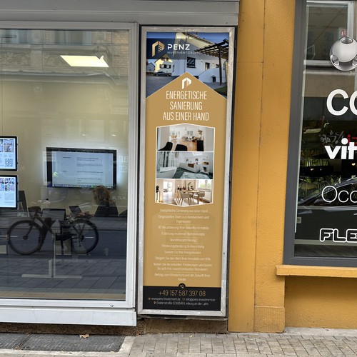 Signage contest entry by BrainStorm.