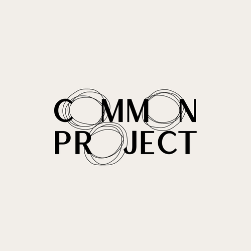 "Logo for a creative art studio called Common Project" winning Logo design