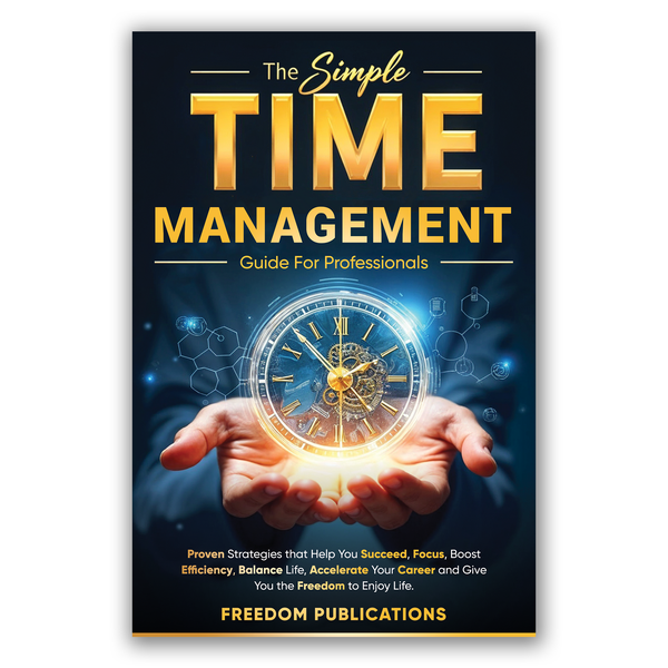 Book cover design for "Time Management"