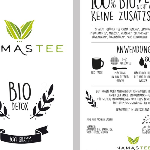 Product label contest entry by BarbaraDominique