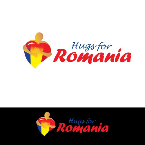 New logo wanted for Hugs For Romania Réalisé par Živojin Katić