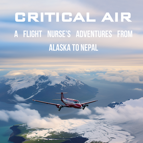 Create a cover about an emergency flight nurse's adventures Design by effebi.