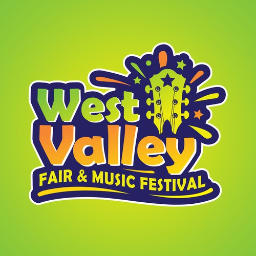 Logo design for West Valley Fair & Music Festival Design by Jacob Gomes