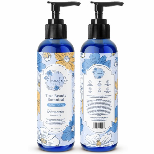 Design a body lotion bottle to appeal to women who want clean beauty and me time Design von GenScythe