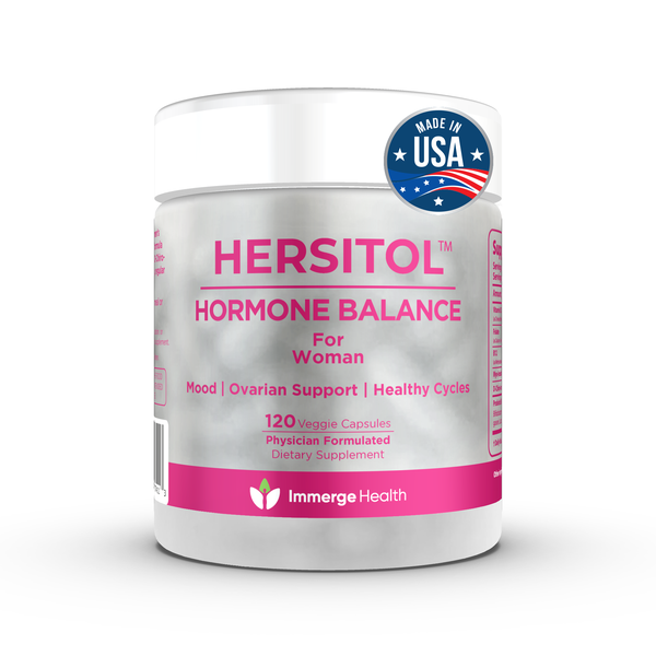 Hersitol Hormone Balance Label Redesign.