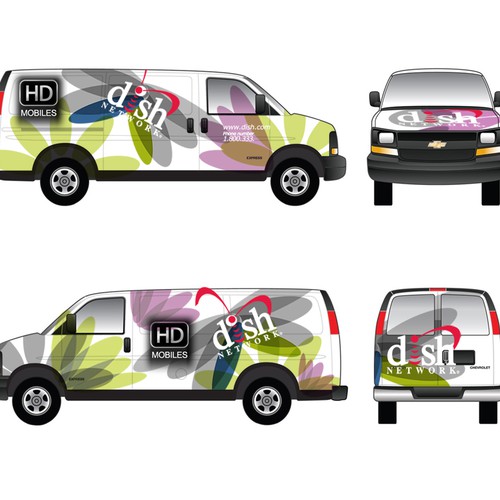 V&S 002 ~ REDESIGN THE DISH NETWORK INSTALLATION FLEET Design by ArtDsg