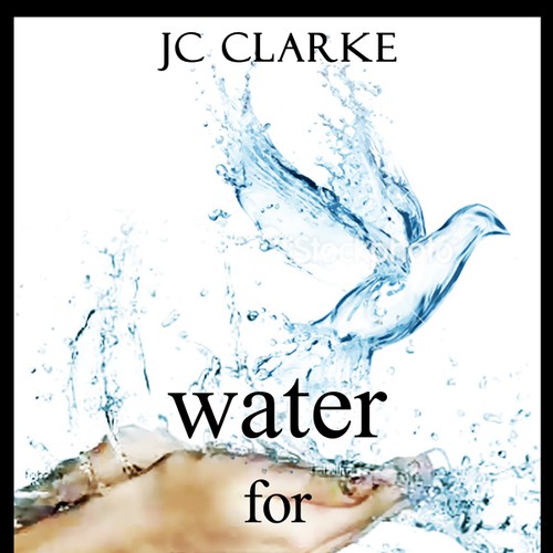 Book cover for "Water for Life" , already had great success with the logo - looking forward to this! Design by Nellista