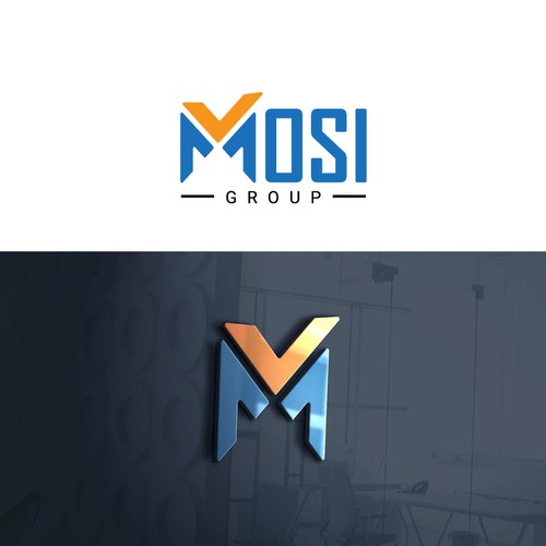 Technology Company with Name and Logo + Creative Image Reference/Illusion Using the Negative Space Design by Nganue