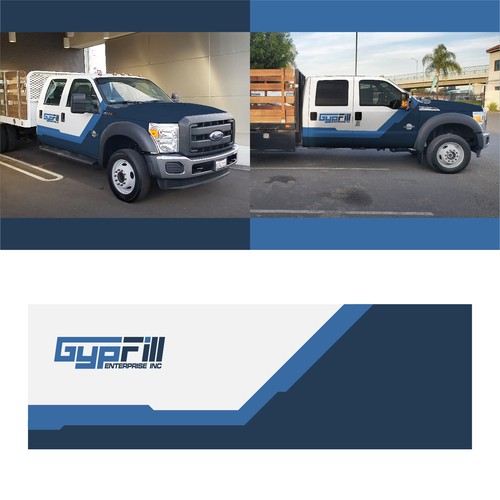 trucks wrap design Design by yogeshkpagare