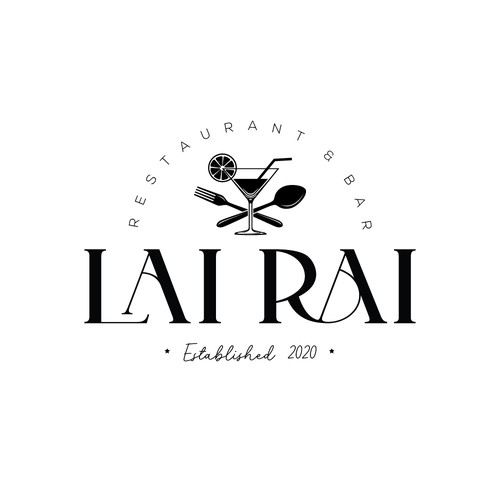 Design an approachable logo for a Vietnamese American fusion restaurant and bar - Lai Rai Design by Ruve