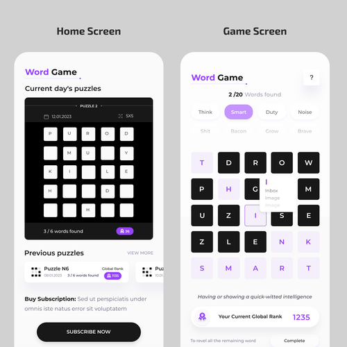 App design contest entry by MercClass