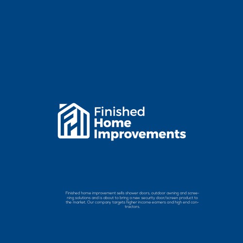 Design modern and high end logo for a home improvement company serving high end clientele Design by JosH.Creative™