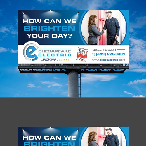 Chesapeake Electric Billboard Design by Krishna Arts